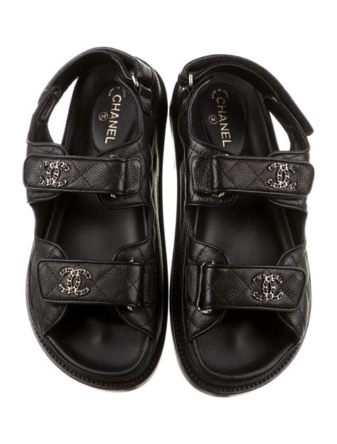 sandały chanel 2021|Chanel sandals canada.